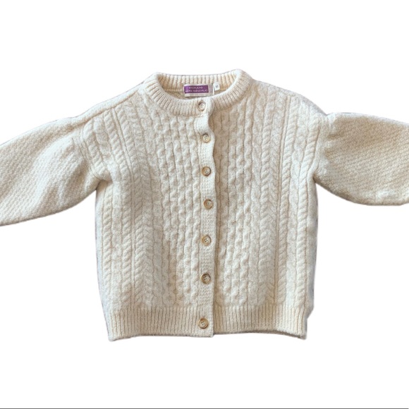 Vintage Woman's Wool Sweater - Ivory - Picture 2 of 4